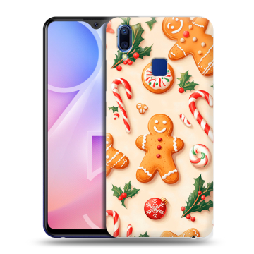 Пластиковый чехол на Vivo Y95 с принтом Новый год Пластиковый чехол на Vivo Y95 с принтом Новый год