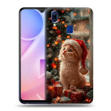 Пластиковый чехол на Vivo Y95 с принтом Новый год Пластиковый чехол на Vivo Y95 с принтом Новый год