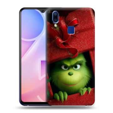 Пластиковый чехол на Vivo Y95 с принтом Новый год Пластиковый чехол на Vivo Y95 с принтом Новый год