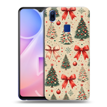 Пластиковый чехол на Vivo Y95 с принтом Новый год Пластиковый чехол на Vivo Y95 с принтом Новый год
