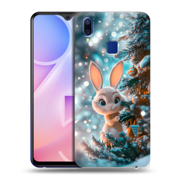 Пластиковый чехол на Vivo Y95 с принтом Новый год Пластиковый чехол на Vivo Y95 с принтом Новый год