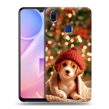 Пластиковый чехол на Vivo Y95 с принтом Новый год Пластиковый чехол на Vivo Y95 с принтом Новый год