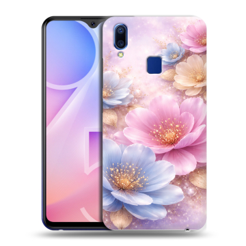 Пластиковый чехол на Vivo Y95 с принтом женский Пластиковый чехол на Vivo Y95 с принтом женский