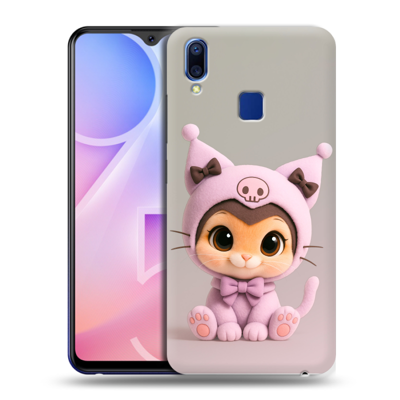 Пластиковый чехол на Vivo Y95 с принтом Куроми Kuromi Пластиковый чехол на Vivo Y95 с принтом Куроми Kuromi
