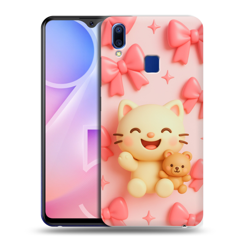 Пластиковый чехол на Vivo Y95 с принтом для девочек Пластиковый чехол на Vivo Y95 с принтом для девочек