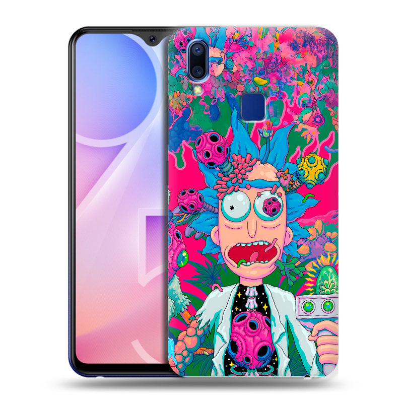 Пластиковый чехол на Vivo Y95 с принтом Рик и Морти Rick Morty Пластиковый чехол на Vivo Y95 с принтом Рик и Морти Rick Morty