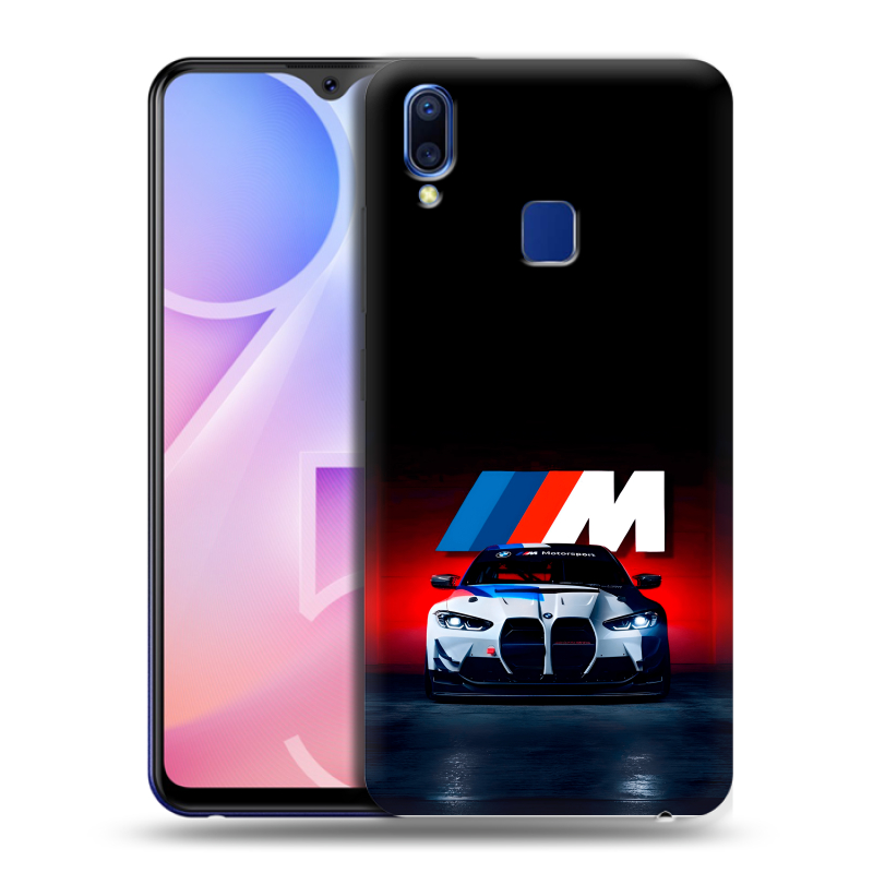 Пластиковый чехол на Vivo Y95 с принтом БМВ BMW Пластиковый чехол на Vivo Y95 с принтом БМВ BMW