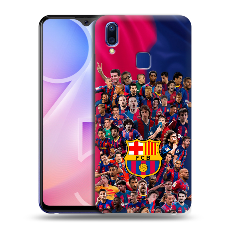 Пластиковый чехол на Vivo Y95 с принтом Барселона Barcelona Пластиковый чехол на Vivo Y95 с принтом Барселона Barcelona
