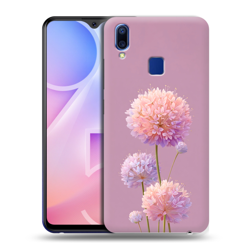 Пластиковый чехол на Vivo Y95 с принтом Цветы Пластиковый чехол на Vivo Y95 с принтом Цветы