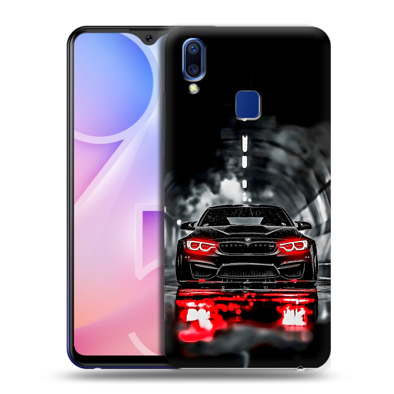 Пластиковый чехол на Vivo Y95 с принтом BMW БМВ Пластиковый чехол на Vivo Y95 с принтом BMW БМВ