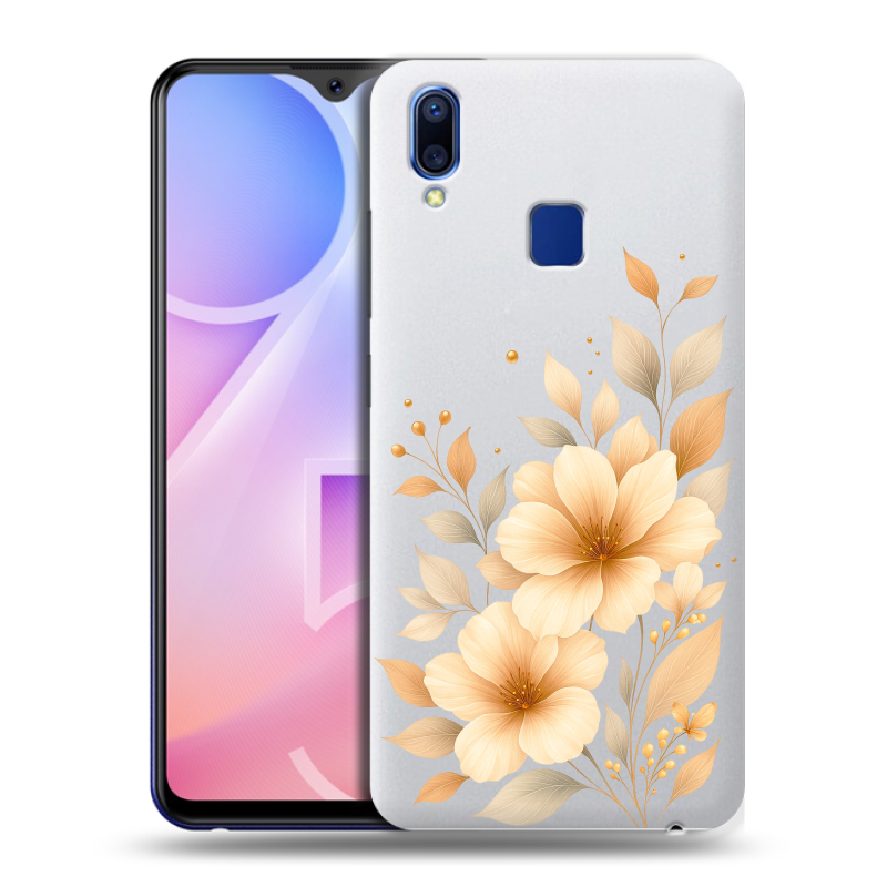 Пластиковый чехол на Vivo Y95 с принтом для девушки Пластиковый чехол на Vivo Y95 с принтом для девушки