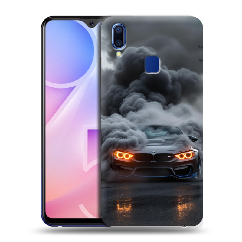 Пластиковый чехол на Vivo Y95 с принтом BMW БМВ Пластиковый чехол на Vivo Y95 с принтом BMW БМВ
