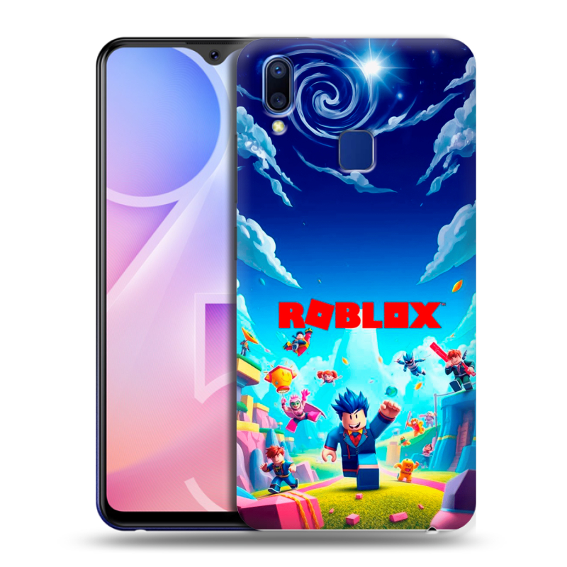 Пластиковый чехол на Vivo Y95 с принтом Roblox Роблокс Пластиковый чехол на Vivo Y95 с принтом Roblox Роблокс
