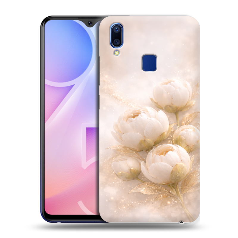 Пластиковый чехол на Vivo Y95 с принтом женский Пластиковый чехол на Vivo Y95 с принтом женский