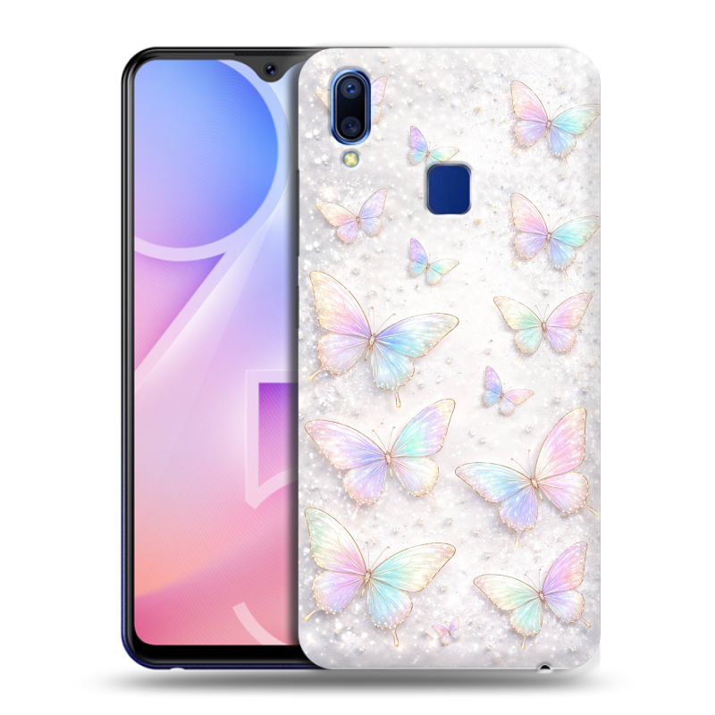 Пластиковый чехол на Vivo Y95 с принтом женский Пластиковый чехол на Vivo Y95 с принтом женский