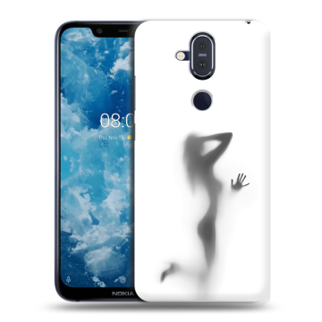 Пластиковый чехол на Nokia 8.1 с принтом Силуэт Пластиковый чехол на Nokia 8.1 с принтом Силуэт