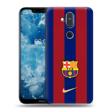 Пластиковый чехол на Nokia 8.1 с принтом Барселона Barcelona