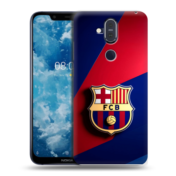 Пластиковый чехол на Nokia 8.1 с принтом Барселона Barcelona