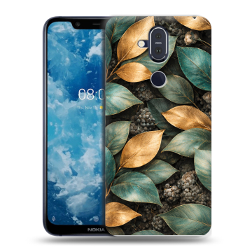 Пластиковый чехол на Nokia 8.1 с принтом женский Пластиковый чехол на Nokia 8.1 с принтом женский