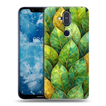 Пластиковый чехол на Nokia 8.1 с принтом женский Пластиковый чехол на Nokia 8.1 с принтом женский