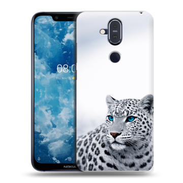 Пластиковый чехол на Nokia 8.1 с принтом женский Пластиковый чехол на Nokia 8.1 с принтом женский
