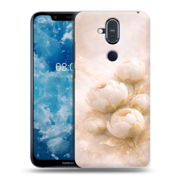 Пластиковый чехол на Nokia 8.1 с принтом женский Пластиковый чехол на Nokia 8.1 с принтом женский
