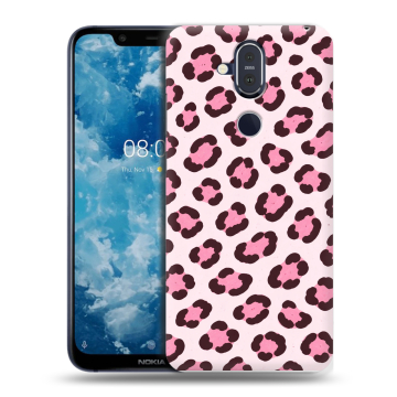 Пластиковый чехол на Nokia 8.1 с принтом для девочек Пластиковый чехол на Nokia 8.1 с принтом для девочек