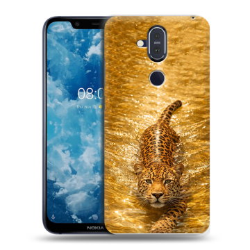 Пластиковый чехол на Nokia 8.1 с принтом женский Пластиковый чехол на Nokia 8.1 с принтом женский