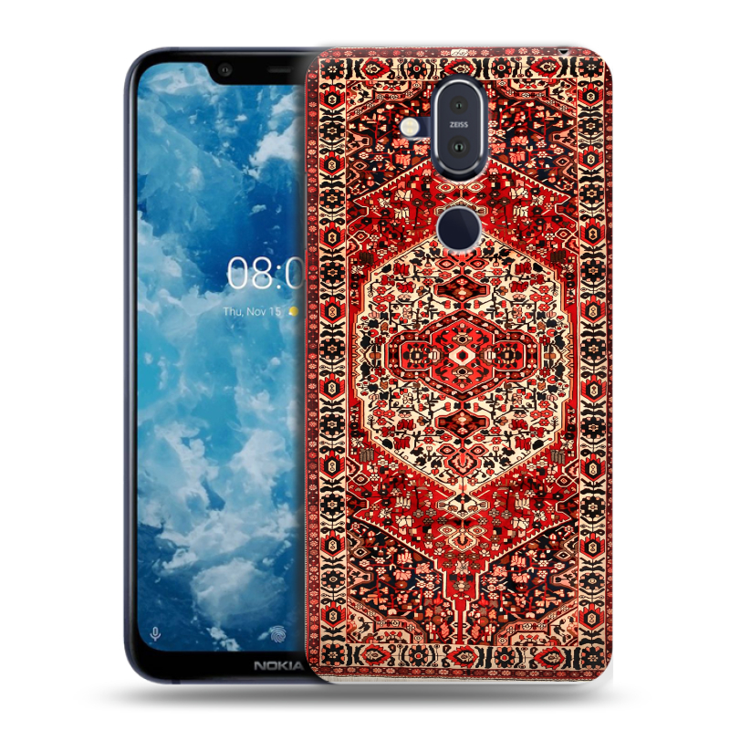 Пластиковый чехол на Nokia 8.1 с принтом Ковер Пластиковый чехол на Nokia 8.1 с принтом Ковер