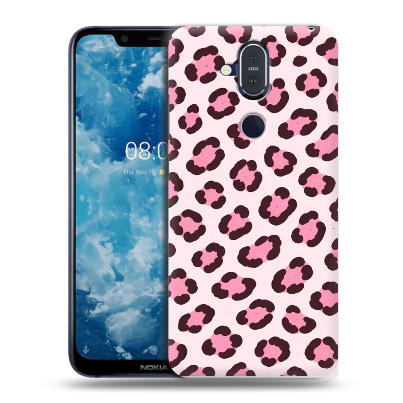 Пластиковый чехол на Nokia 8.1 с принтом для девочек Пластиковый чехол на Nokia 8.1 с принтом для девочек
