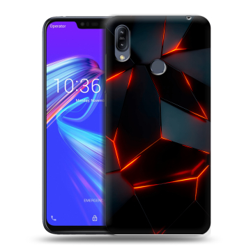 Силиконовый противоударный чехол на ASUS ZenFone Max M2 с принтом Яркие абстракции Силиконовый противоударный чехол на ASUS ZenFone Max M2 с принтом Яркие абстракции
