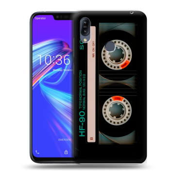 Силиконовый противоударный чехол на ASUS ZenFone Max M2 с принтом Кассета Силиконовый противоударный чехол на ASUS ZenFone Max M2 с принтом Кассета