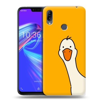 Силиконовый противоударный чехол на ASUS ZenFone Max M2 с принтом Утка