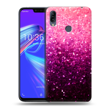 Силиконовый противоударный чехол на ASUS ZenFone Max M2 с принтом Блестки Силиконовый противоударный чехол на ASUS ZenFone Max M2 с принтом Блестки