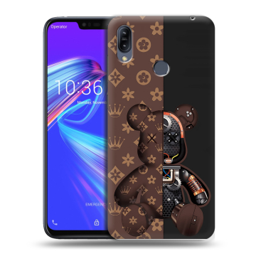 Силиконовый противоударный чехол на ASUS ZenFone Max M2 с принтом Луи робот Силиконовый противоударный чехол на ASUS ZenFone Max M2 с принтом Луи робот