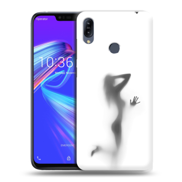 Силиконовый противоударный чехол на ASUS ZenFone Max M2 с принтом Силуэт