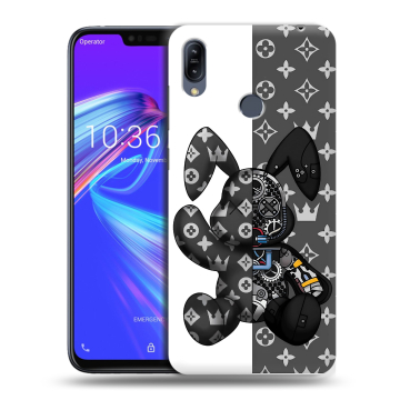 Силиконовый противоударный чехол на ASUS ZenFone Max M2 с принтом Луи робот Силиконовый противоударный чехол на ASUS ZenFone Max M2 с принтом Луи робот