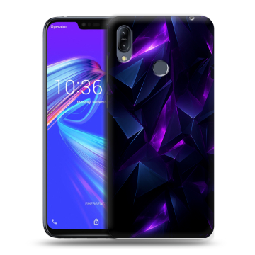Силиконовый противоударный чехол на ASUS ZenFone Max M2 с принтом Абстракиция