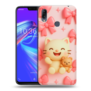 Силиконовый противоударный чехол на ASUS ZenFone Max M2 с принтом для девочек