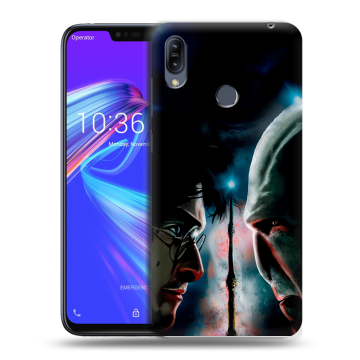 Силиконовый противоударный чехол на ASUS ZenFone Max M2 с принтом Гарри Поттер Harry Potter