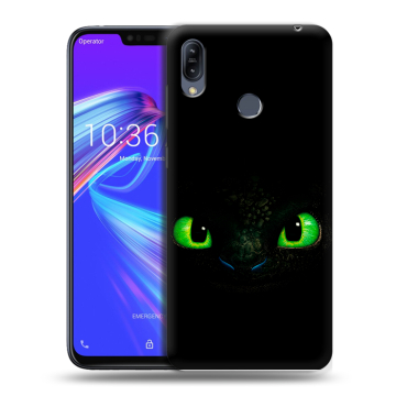 Силиконовый противоударный чехол на ASUS ZenFone Max M2 с принтом Как приручить дракона Силиконовый противоударный чехол на ASUS ZenFone Max M2 с принтом Как приручить дракона