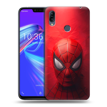 Силиконовый противоударный чехол на ASUS ZenFone Max M2 с принтом Spiderman Человек паук Силиконовый противоударный чехол на ASUS ZenFone Max M2 с принтом Spiderman Человек паук
