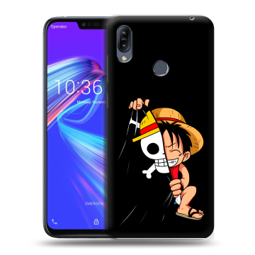 Силиконовый противоударный чехол на ASUS ZenFone Max M2 с принтом One Piece Ван Пис Силиконовый противоударный чехол на ASUS ZenFone Max M2 с принтом One Piece Ван Пис