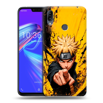 Силиконовый противоударный чехол на ASUS ZenFone Max M2 с принтом Naruto Наруто Силиконовый противоударный чехол на ASUS ZenFone Max M2 с принтом Naruto Наруто