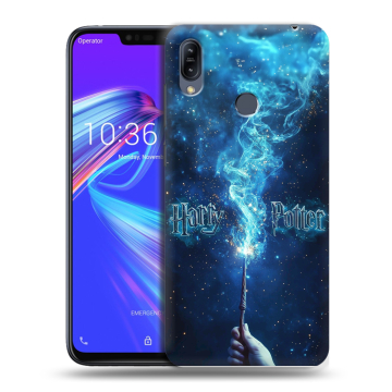 Силиконовый противоударный чехол на ASUS ZenFone Max M2 с принтом Harry Potter Гарри Поттер