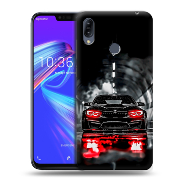 Силиконовый противоударный чехол на ASUS ZenFone Max M2 с принтом BMW БМВ Силиконовый противоударный чехол на ASUS ZenFone Max M2 с принтом BMW БМВ