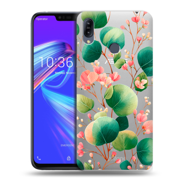 Силиконовый противоударный чехол на ASUS ZenFone Max M2 с принтом женский Силиконовый противоударный чехол на ASUS ZenFone Max M2 с принтом женский