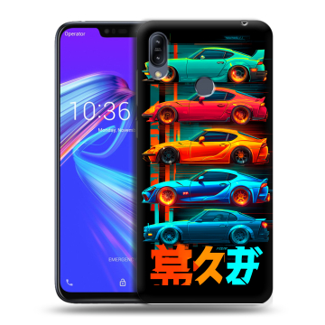 Силиконовый противоударный чехол на ASUS ZenFone Max M2 с принтом машины тачки Силиконовый противоударный чехол на ASUS ZenFone Max M2 с принтом машины тачки