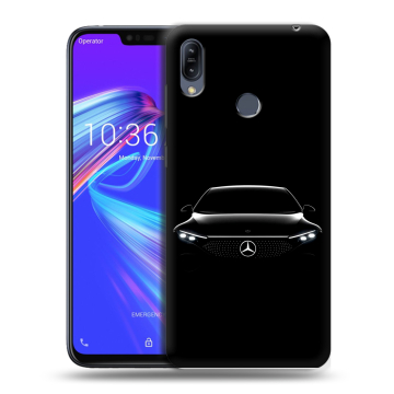 Силиконовый противоударный чехол на ASUS ZenFone Max M2 с принтом Mercedes Мерседес Силиконовый противоударный чехол на ASUS ZenFone Max M2 с принтом Mercedes Мерседес
