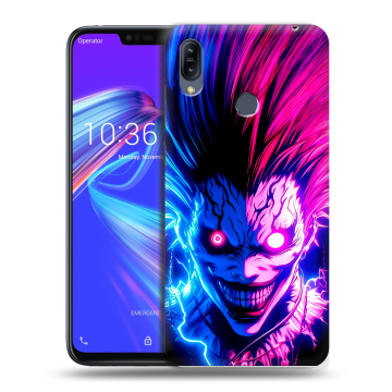 Силиконовый противоударный чехол на ASUS ZenFone Max M2 с принтом Death note Тетрадь смерти Силиконовый противоударный чехол на ASUS ZenFone Max M2 с принтом Death note Тетрадь смерти